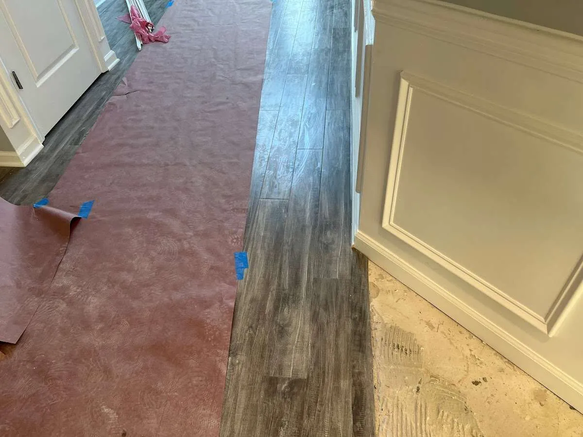 Completed marble shower restoration in Mount Vernon